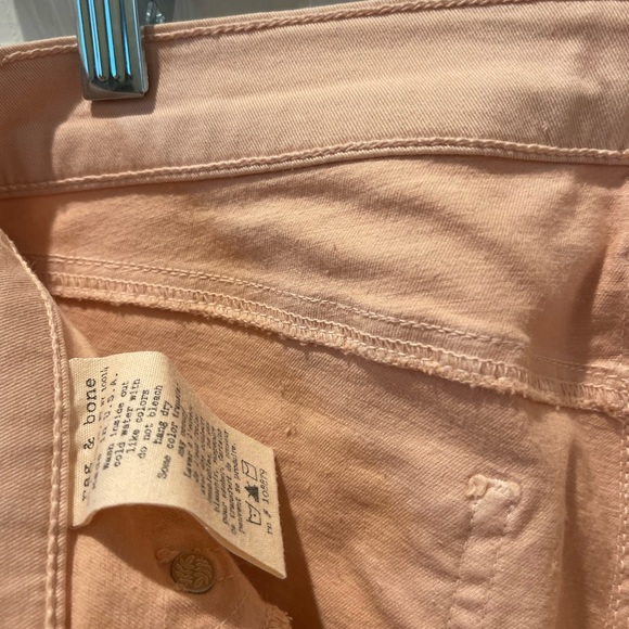 Rag & Bone Pink Blush Skinny Jeans - Picture 7 of 12
